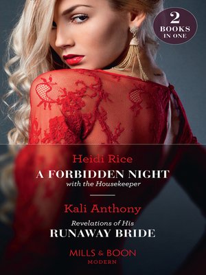 cover image of A Forbidden Night With the Housekeeper / Revelations of His Runaway Bride